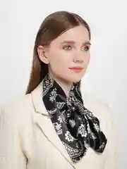 Черный французская косынка