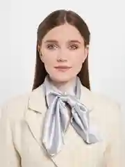 Серебряный французская косынка