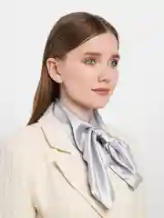 Серебряный французская косынка