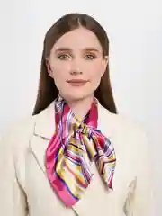 Сиреневый французская косынка