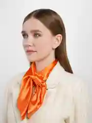 Оранжевый французская косынка