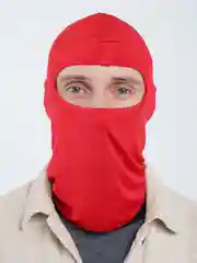 Красный балаклава подшлемник - маска спортивная мужская женская