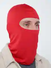 Красный балаклава подшлемник - маска спортивная мужская женская
