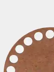 Донышко для вязания корзины, 10 х 15 см, 3 штуки