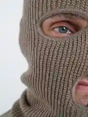 Бронзовый балаклава вязанная, унисекс, 20 цветов