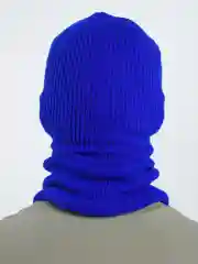 Индиго балаклава вязанная, унисекс, 20 цветов