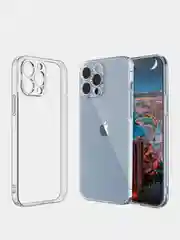 Чехол  iPhone 13, 13 Pro, 13 Pro Max, 13 mini, 12, 12 Pro, 12 Pro Max, 12 mini прозрачный