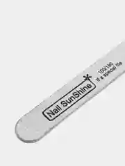 Пилка Nail SunShine прямая, на деревянной основе, 100/180