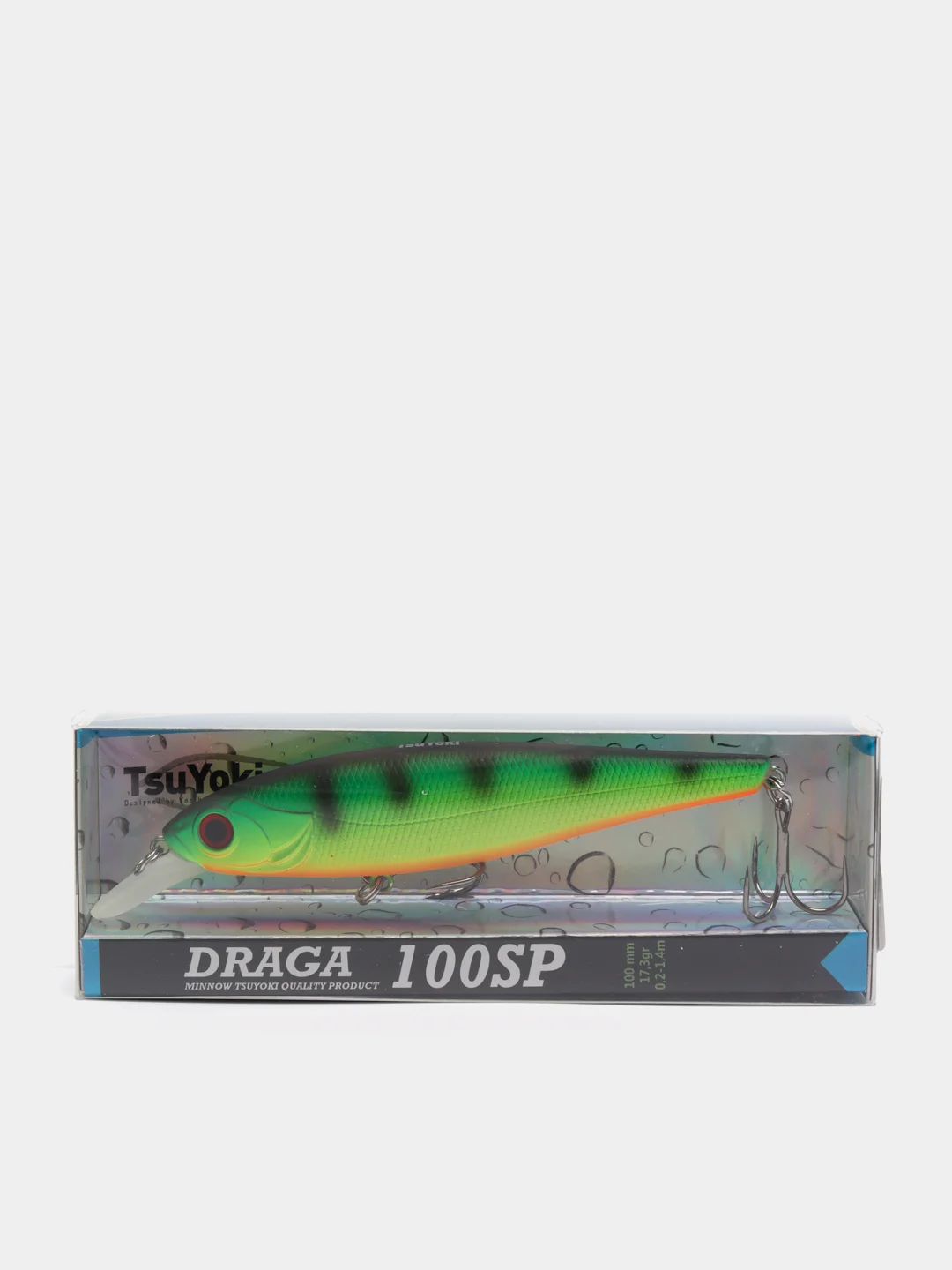 Зеленый воблер TsuYoki Draga 100SP