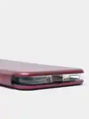 Багровый чехол книжка Honor 50 lite, Huawei Nova 8i
