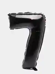 Черный воздушный шар "Цифра 7" 80 см, черный