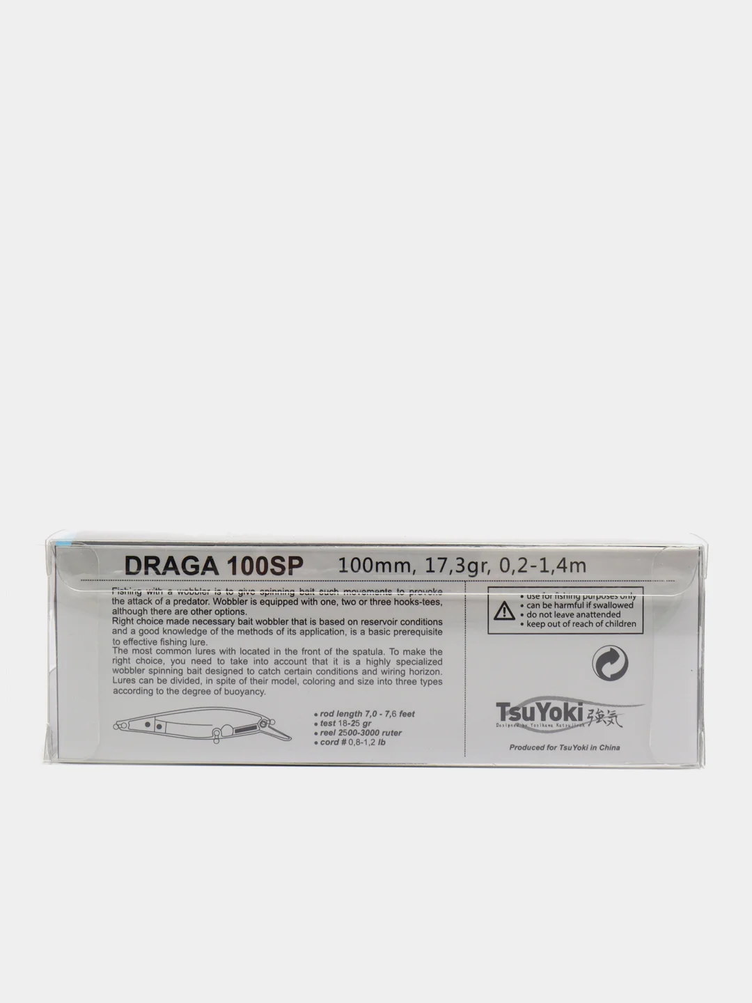 Лайм воблер TsuYoki Draga 100SP
