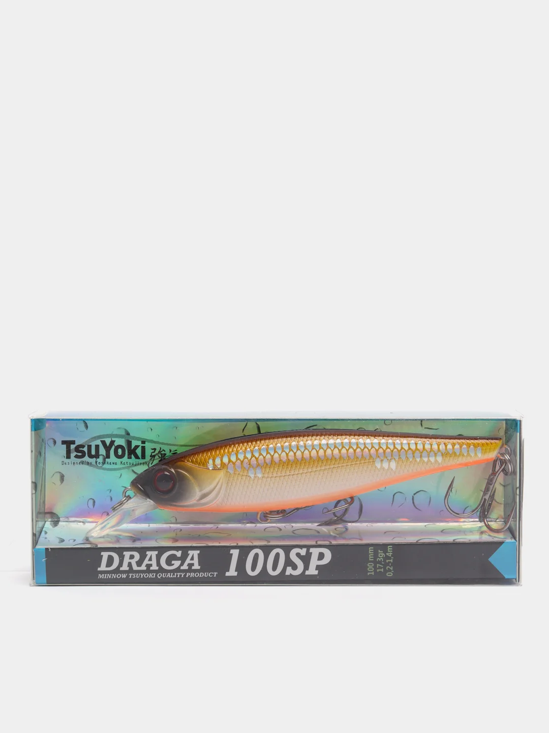 Бронзовый воблер TsuYoki Draga 100SP