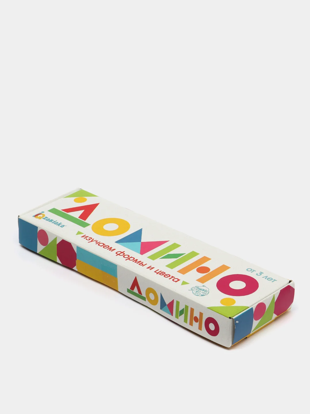 Белый домино детское, развивающее, 3+