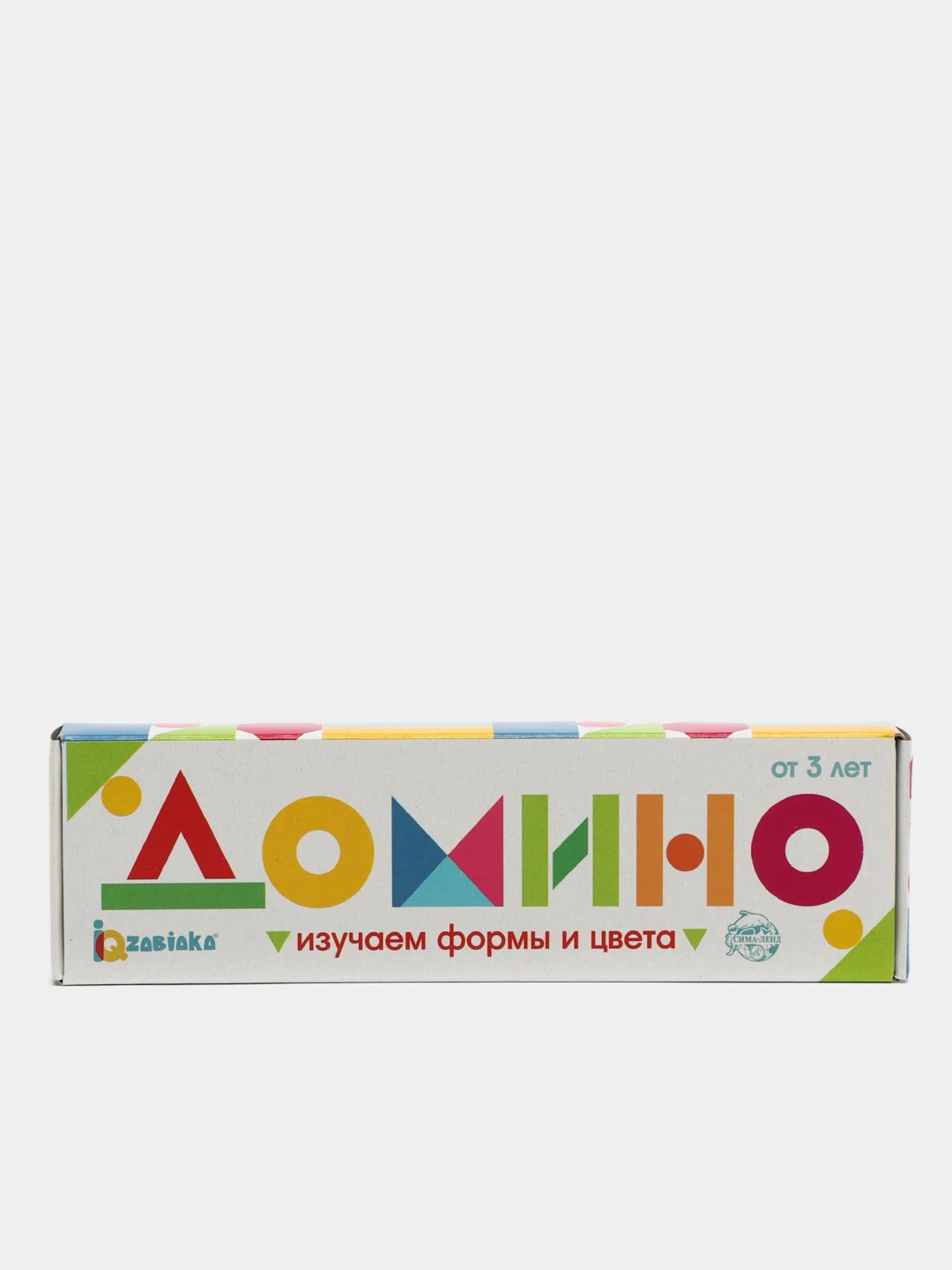 Белый домино детское, развивающее, 3+