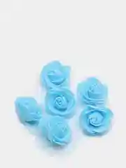 Голубой розы из фоамирана