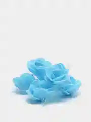 Голубой розы из фоамирана