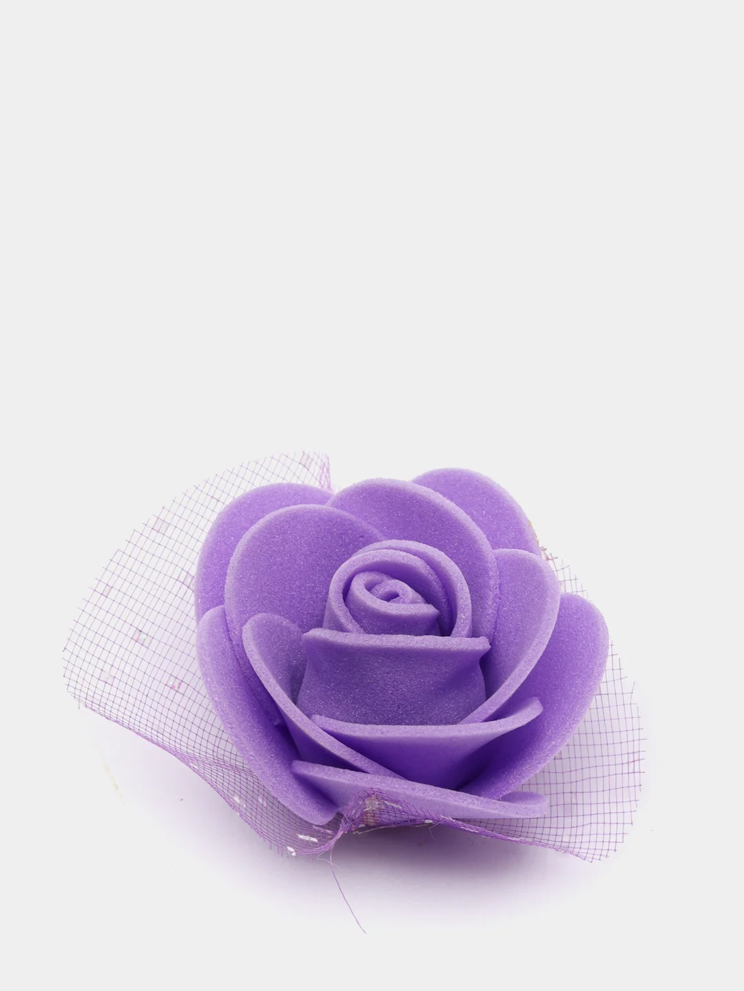 Фиолетовый розы из фоамирана
