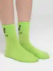 Лайм женские носки с принтом