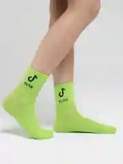 Лайм женские носки с принтом