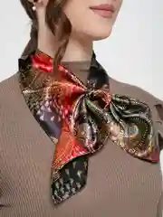 Алый французская косынка