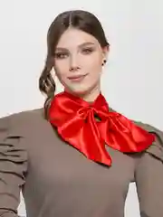 Красный французская косынка
