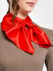 Красный французская косынка