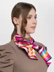 Конфетный французская косынка