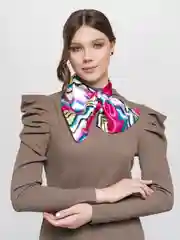 Аметистовый французская косынка