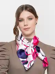 Вишнёвый французская косынка