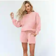 Костюм спортивный женский летний, oversize с шортами