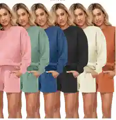 Костюм спортивный женский летний, oversize с шортами