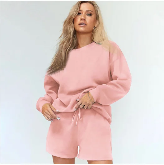 Костюм спортивный женский летний, oversize с шортами