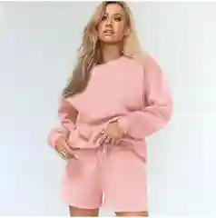 Костюм спортивный женский летний, oversize с шортами