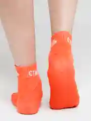 Оранжевый женские носочки с надписями