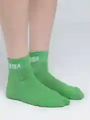 Лайм женские носочки с надписями