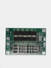 Плата защиты батареи BMS PCM для li-ion  3S  60A с балансировкой