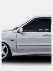 Наклейка на авто "SUETOLOG"