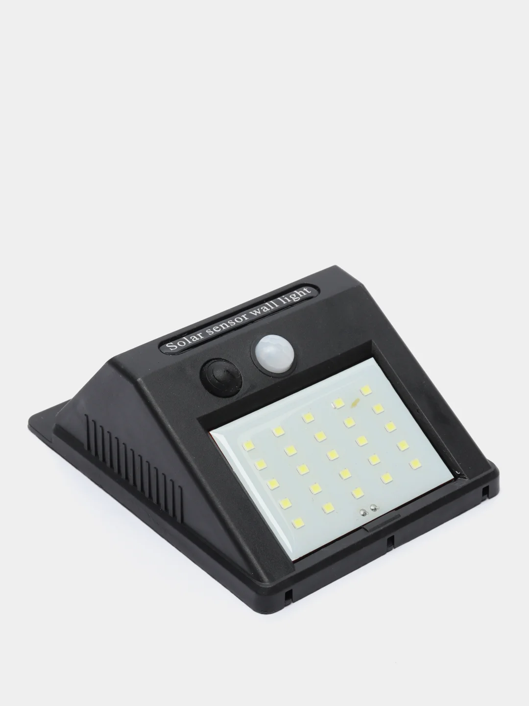 Садовый светильник на солнечной батарее, накладной, 9.5х12х5 см, 25 LED, свечение белое