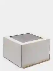 Коробка для торта с окном и без окна, 30*30*19 см