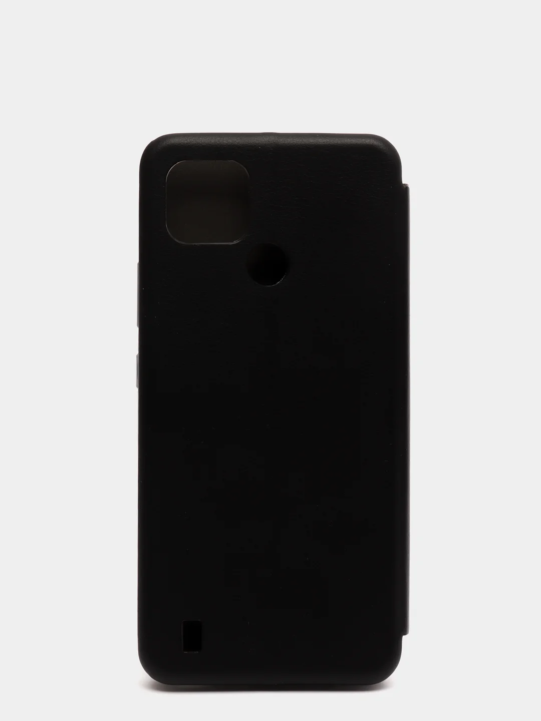 Черный чехол-книжка для Realme C21 / C21Y