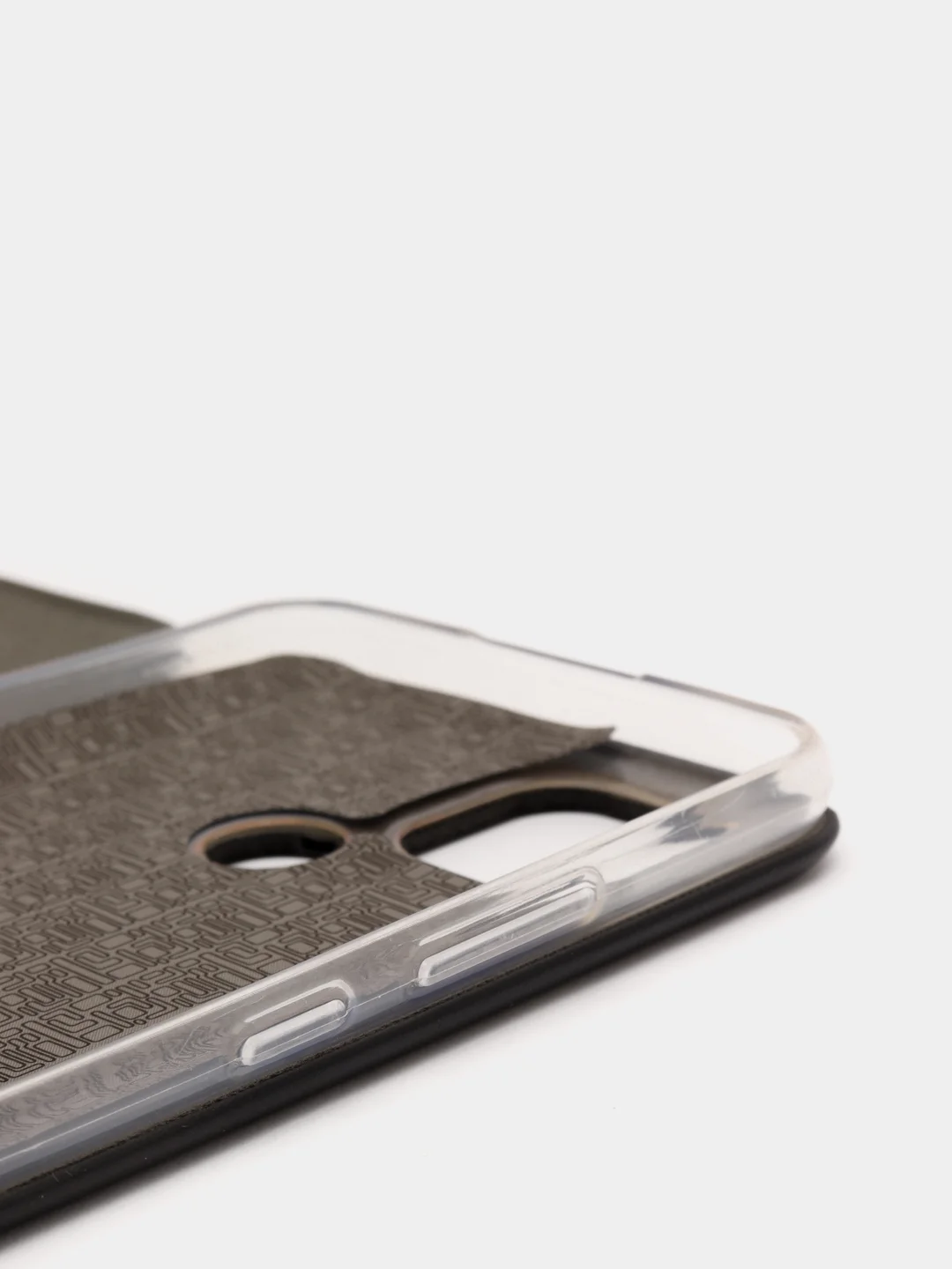Черный чехол-книжка для Realme C21 / C21Y