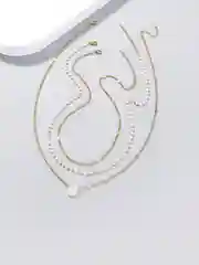 Серый меланж цепочка ожерель на шею с жемчугом