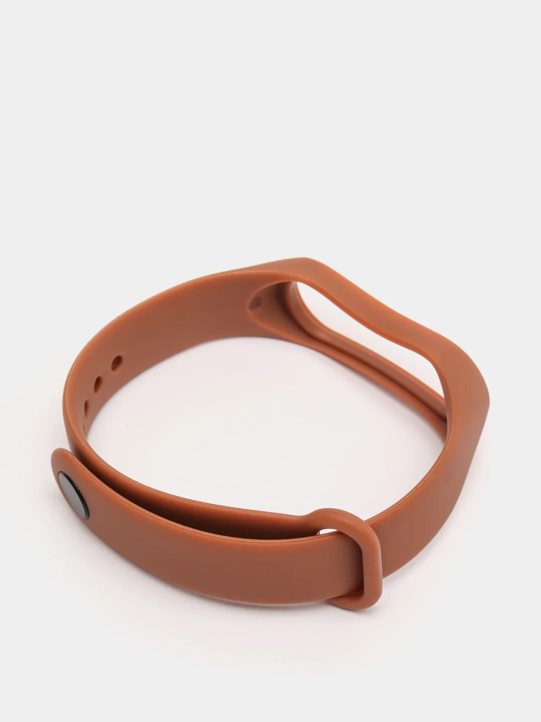 Коричневый силиконовый ремешок для фитнес-браслетов Xiaomi Mi Band 3/4