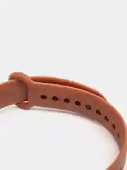 Коричневый силиконовый ремешок для фитнес-браслетов Xiaomi Mi Band 3/4