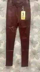 Бордовый джинсы, размер 26