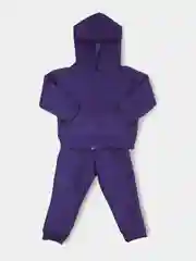 Фиолетовый костюм спортивный детский утепленный