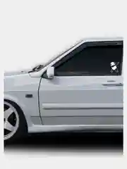 Наклейка на авто "Панда DAB"