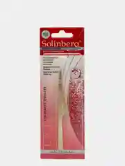 Пинцет для бровей Solinberg G805 Германия  ручная заточка, золото