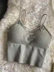 Серый женский топ без косточек